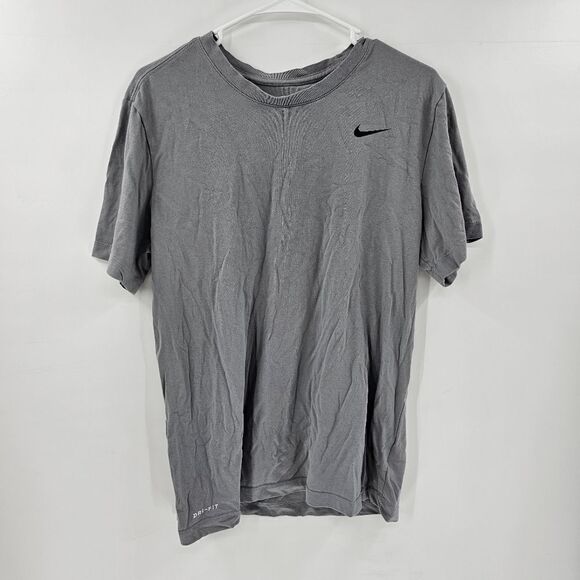 Nike tee large mens gray tshirt gym work - Picture 1 of 3